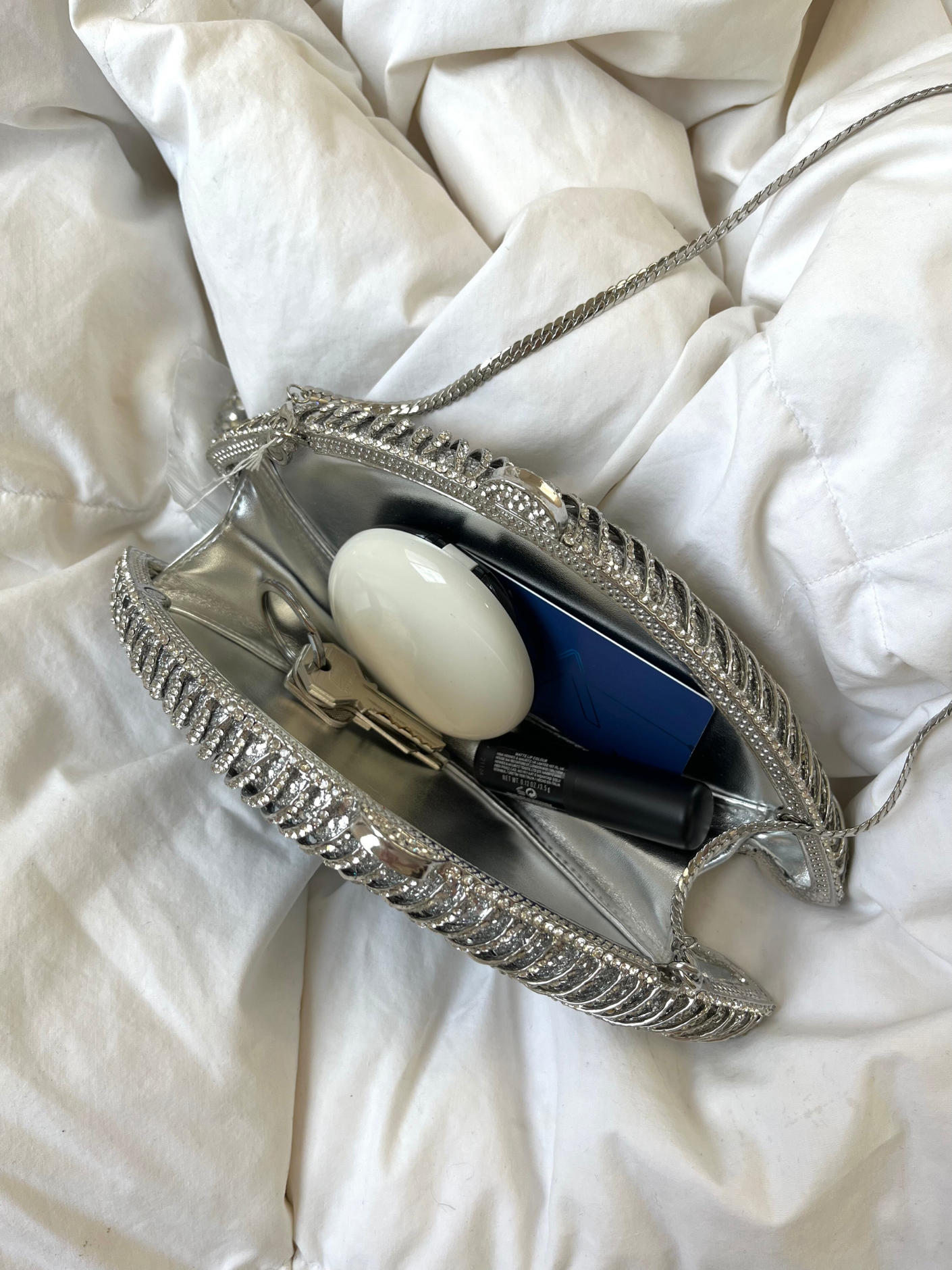 Bolso ojo protector diamantes