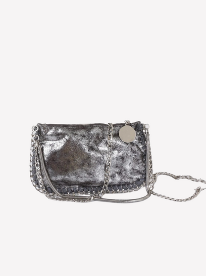 Bolso sobre metálico diseño cadena