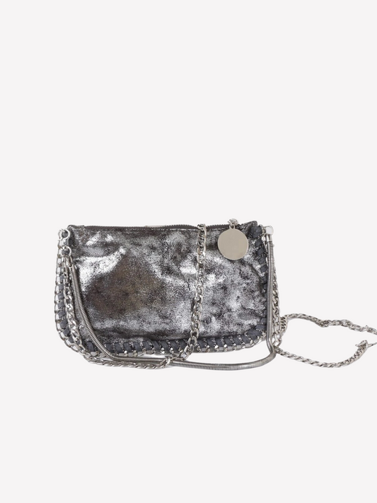 Bolso sobre metálico diseño cadena