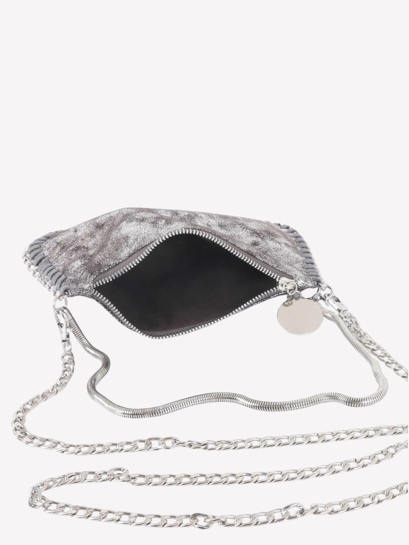 Bolso sobre metálico diseño cadena