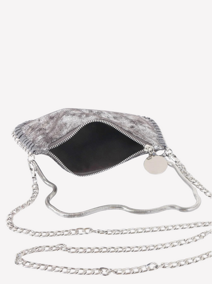 Bolso sobre metálico diseño cadena