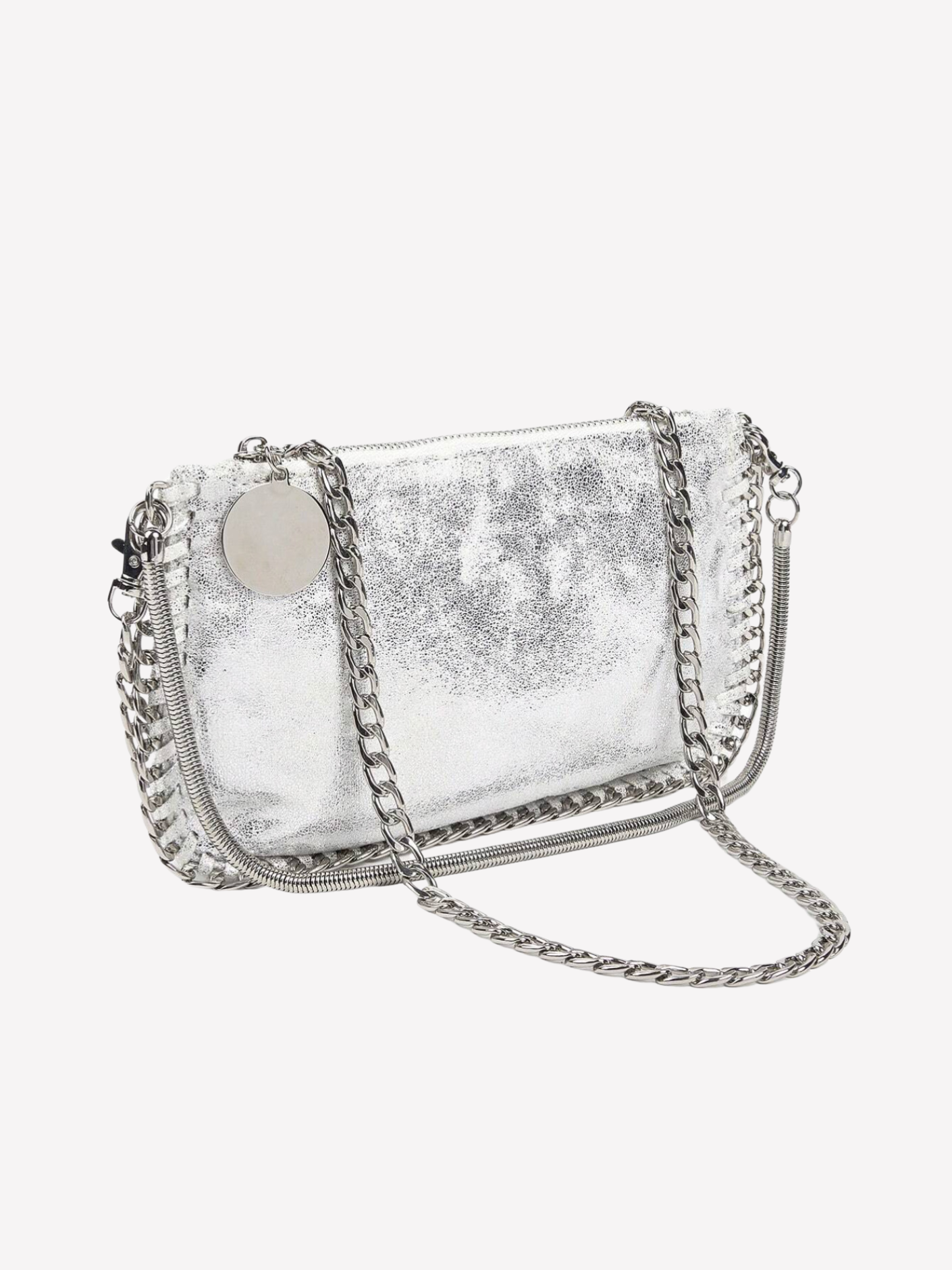 Bolso sobre metálico diseño cadena