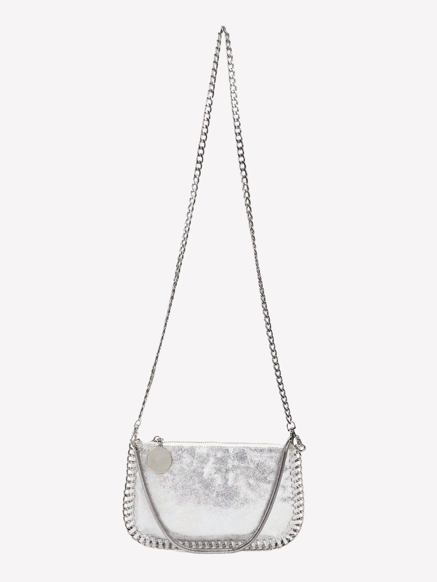 Bolso sobre metálico diseño cadena