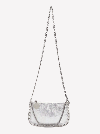 Bolso sobre metálico diseño cadena