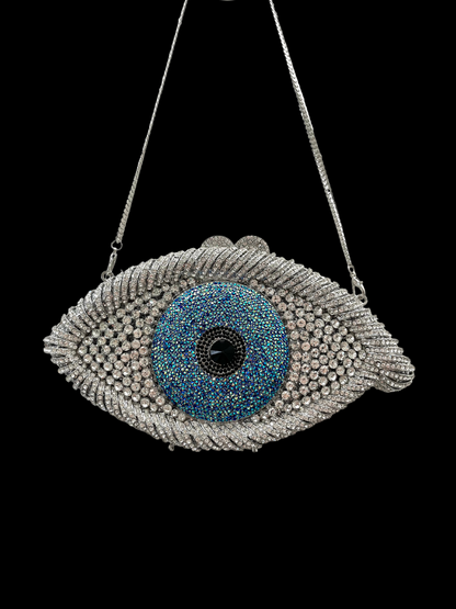 Bolso ojo protector diamantes