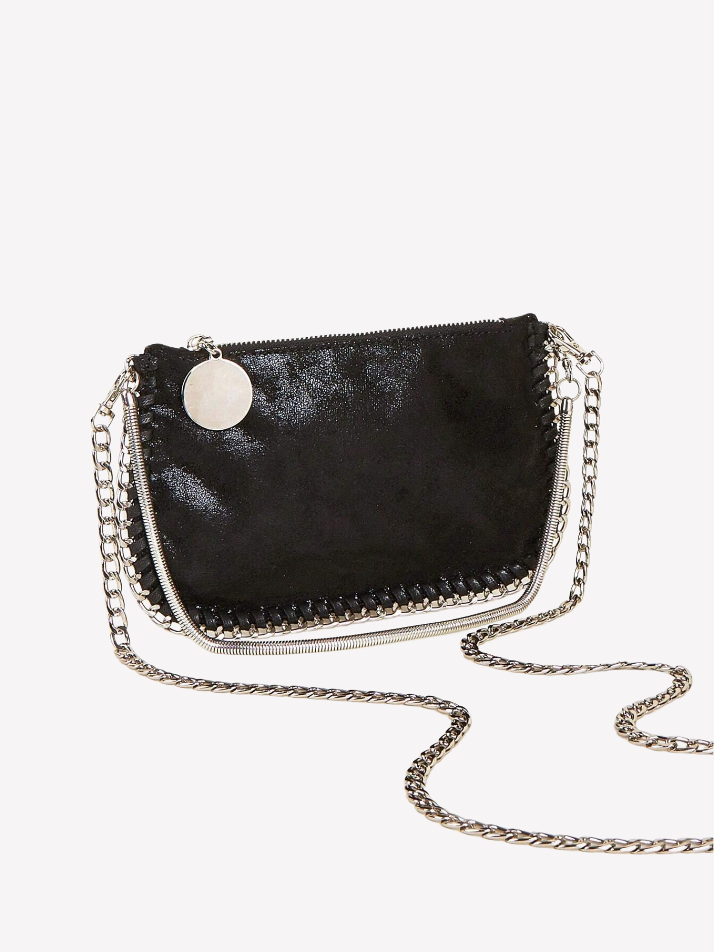 Bolso sobre metálico diseño cadena