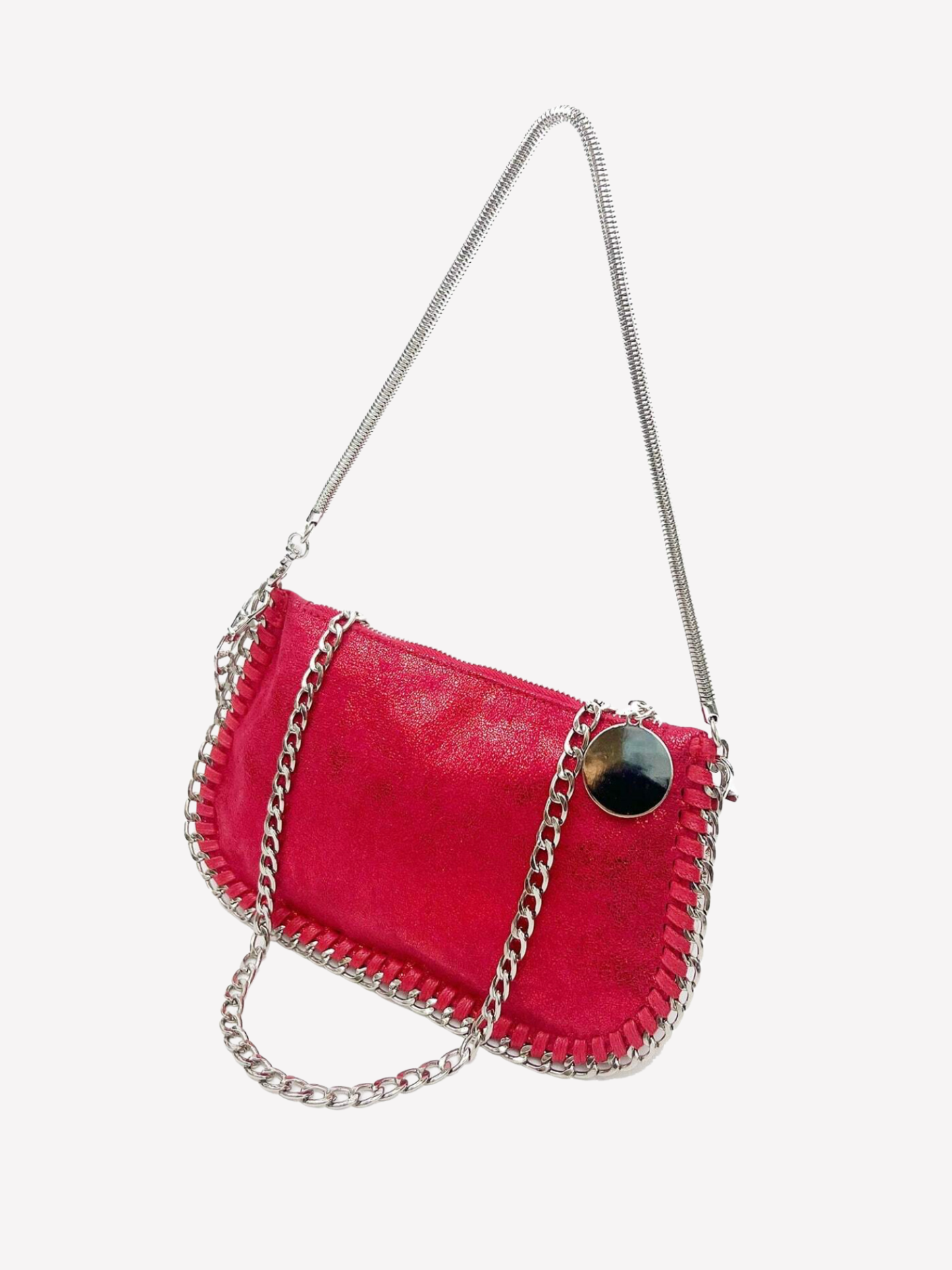 Bolso sobre metálico diseño cadena