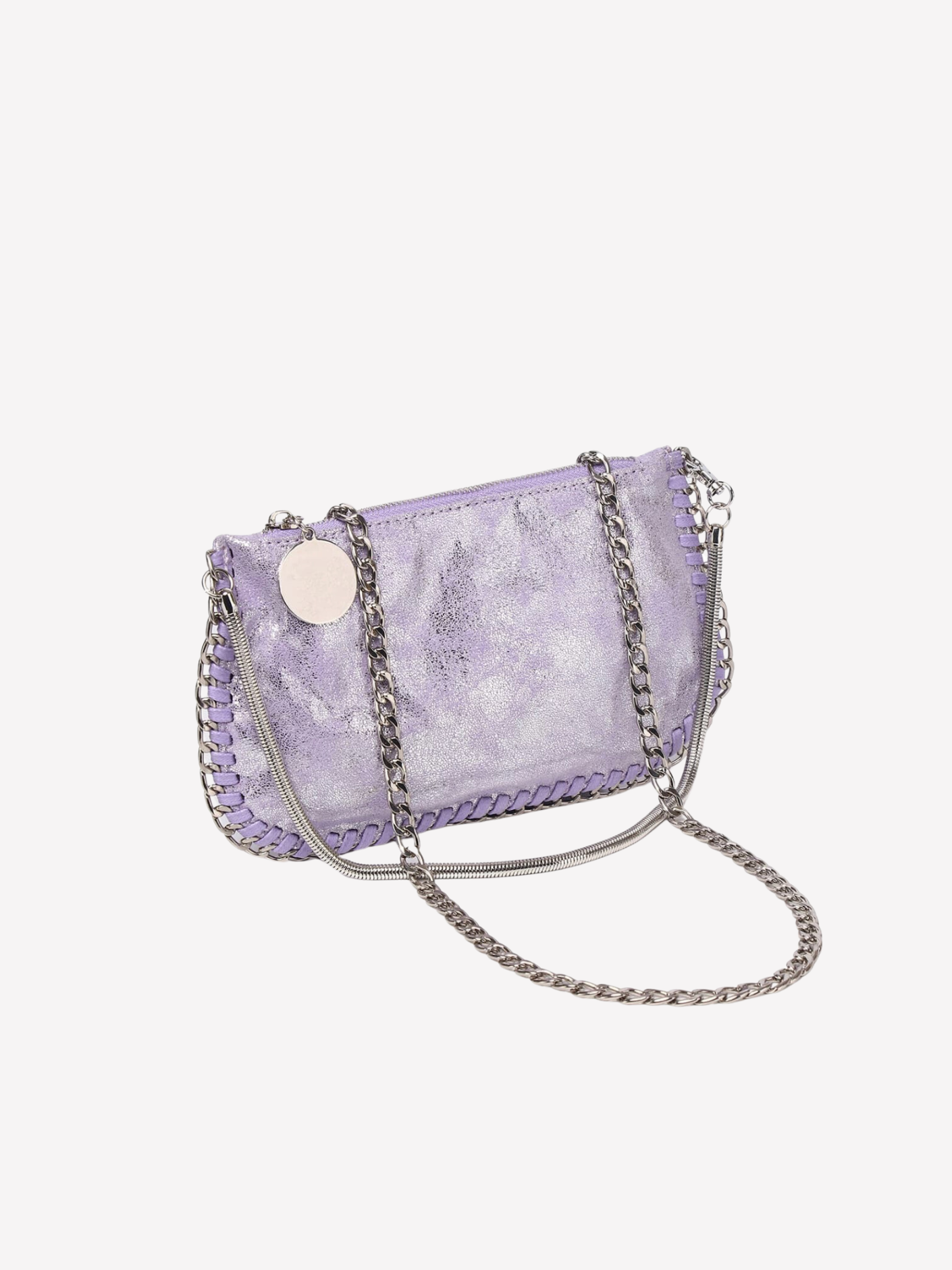 Bolso sobre metálico diseño cadena