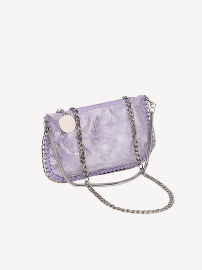 Bolso sobre metálico diseño cadena