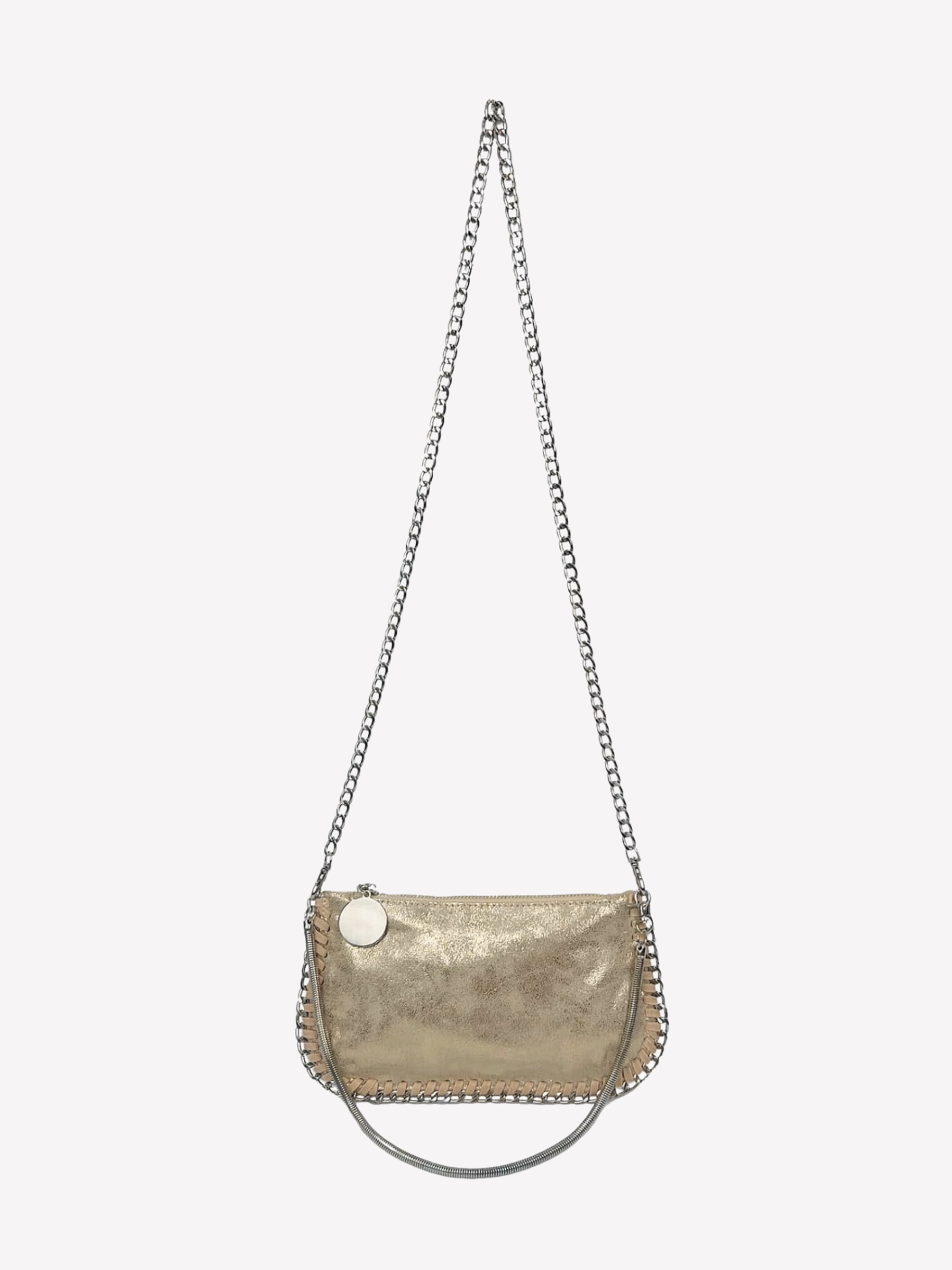 Bolso sobre metálico diseño cadena