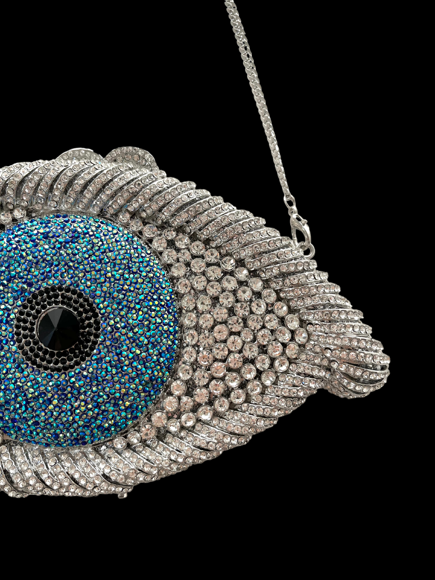 Bolso ojo protector diamantes