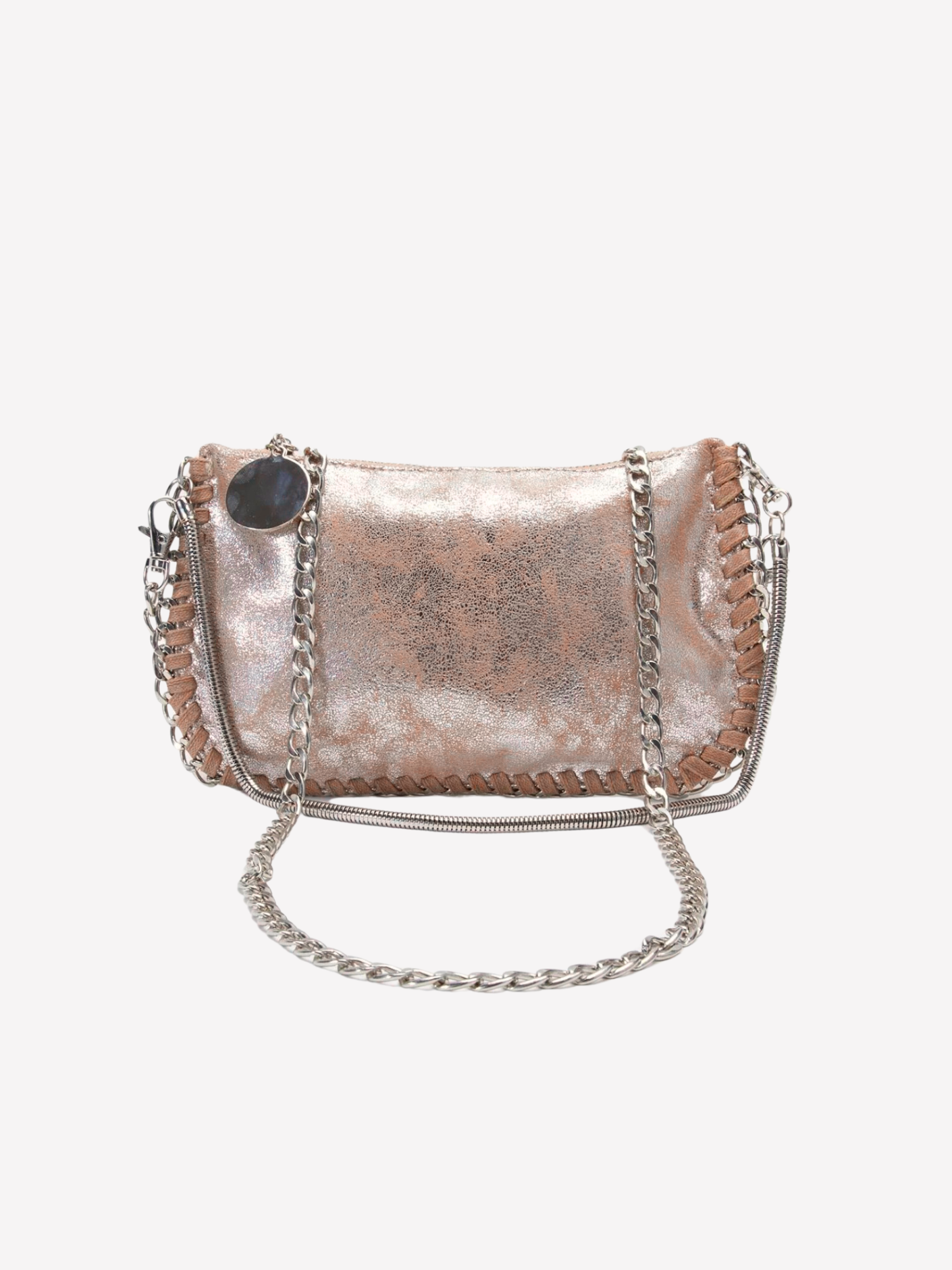 Bolso sobre metálico diseño cadena