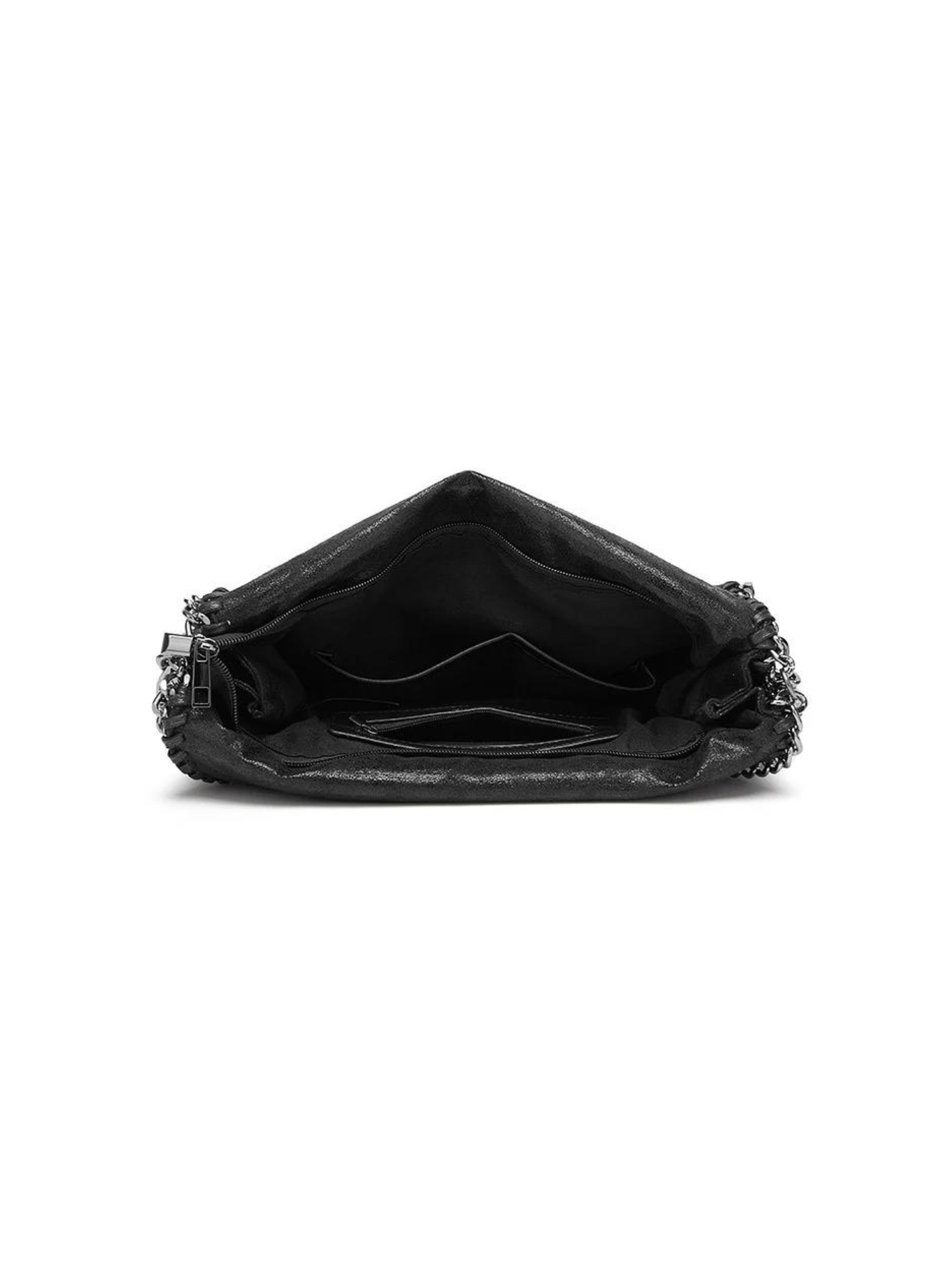 Bolso tote metálico diseño cadena