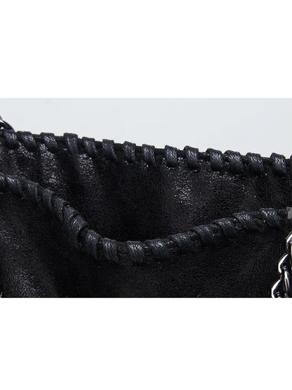 Bolso tote metálico diseño cadena