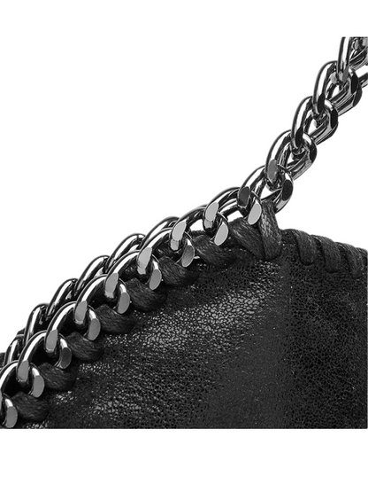 Bolso tote metálico diseño cadena