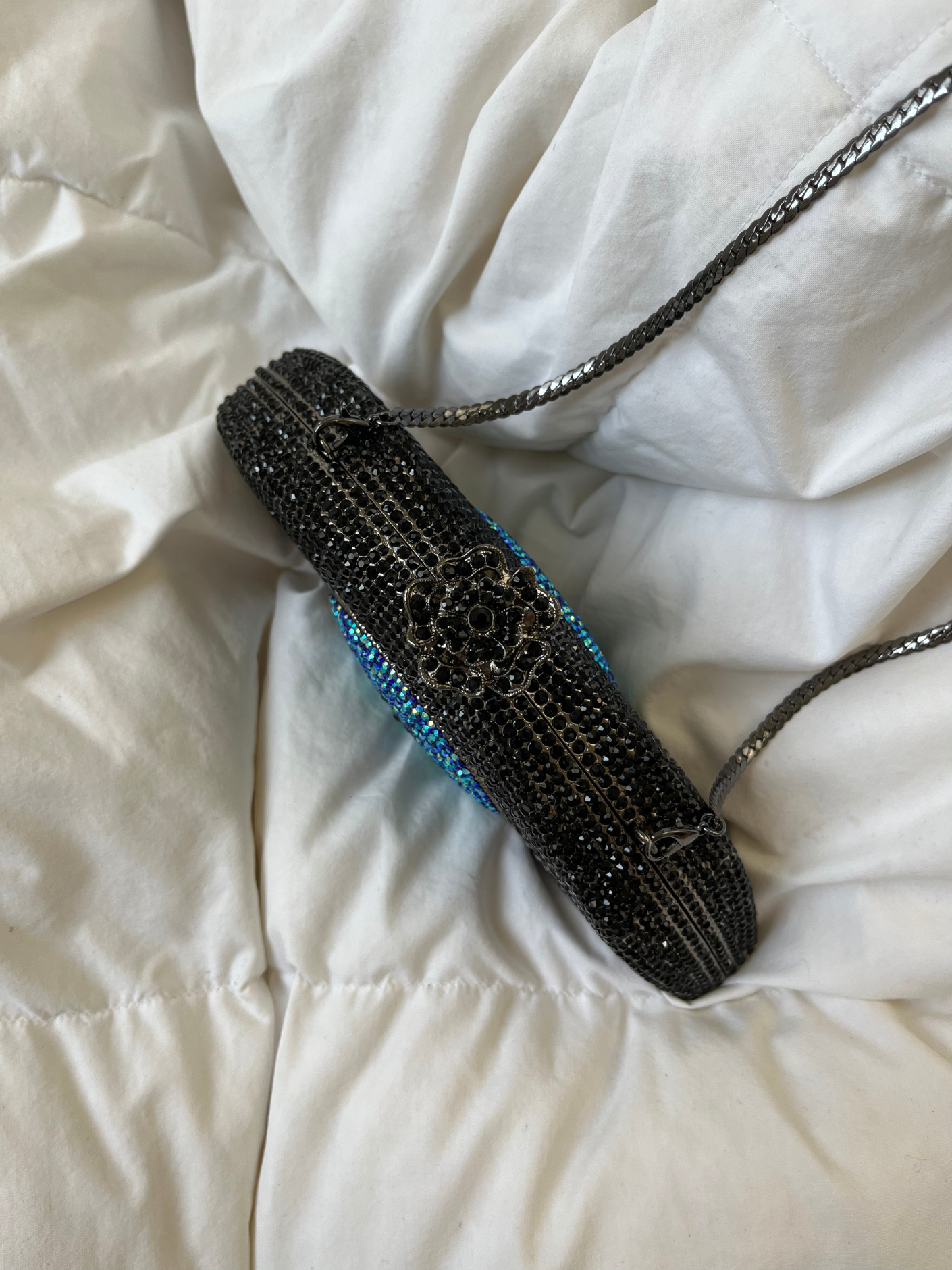 Bolso ojo protector diamantes