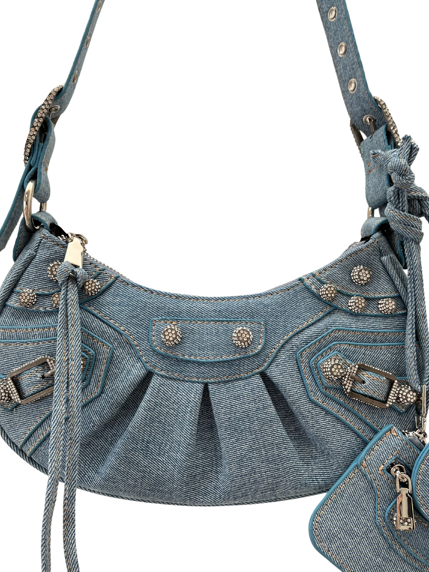Bolso ajustable denim