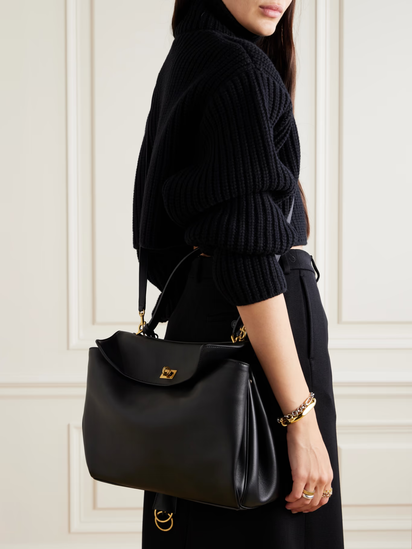 Bolso basic llave negro